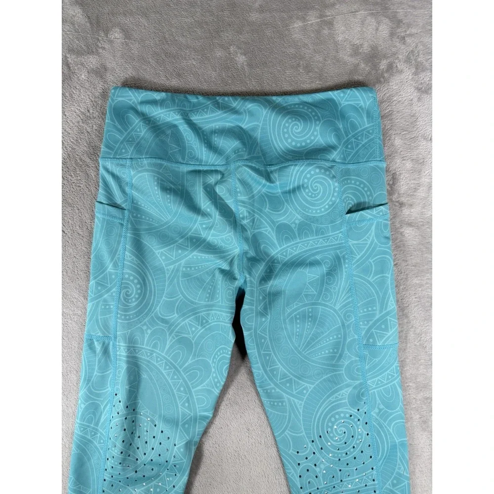 Constantly Varied Gear Leggings Womens‎ Medium Blue Capri 20